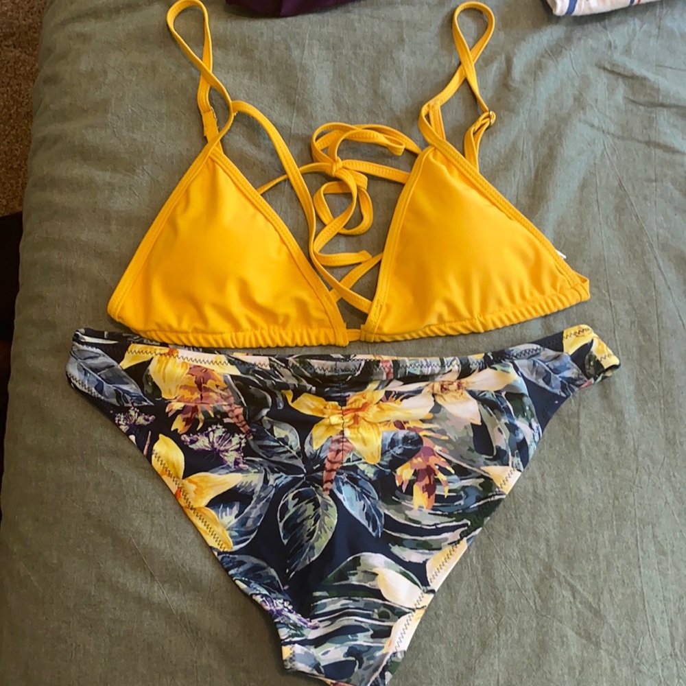 Yellow Swimsuit